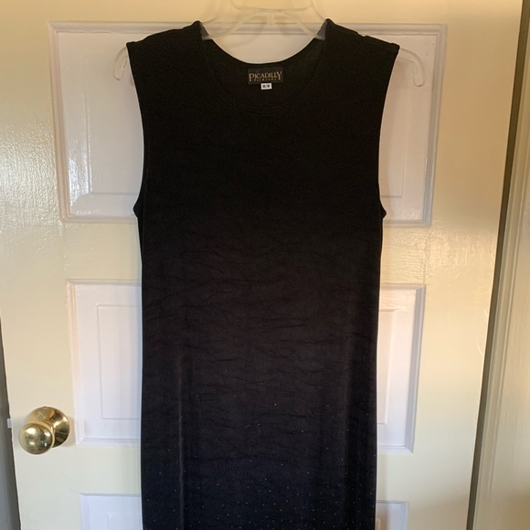 Lightweight Black Dress by Pickadilly size M - Picture 1 of 5